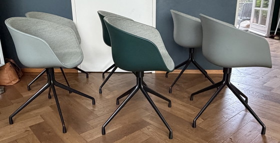 Image 1 of 6x Hay Esszimmerstuhl „About a chair“ aac20