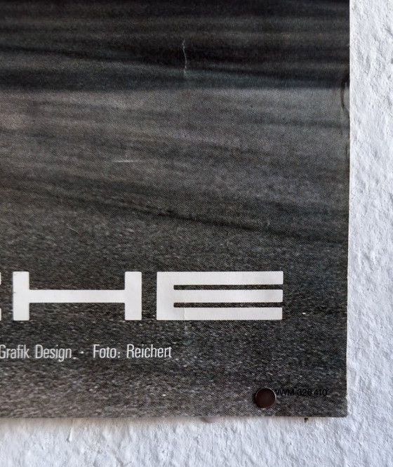 Image 1 of 🏁 Poster originale Porsche "Monza Sprint '86" - Rothmans 962C | 102 x 76cm