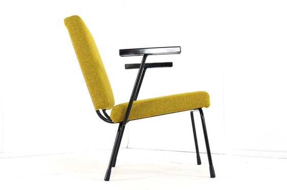 Image 1 of W.H. Fauteuil Rietveld pour Gispen, tapissé vintage