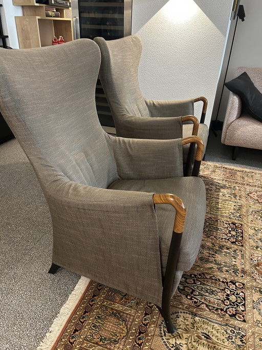 Sillón con alas Giorgetti Progetti – fauteuils, Textile (photo 2 of 5)