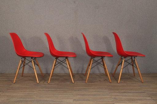 4X Dsw Charles Ray Eames Vitra Stühle