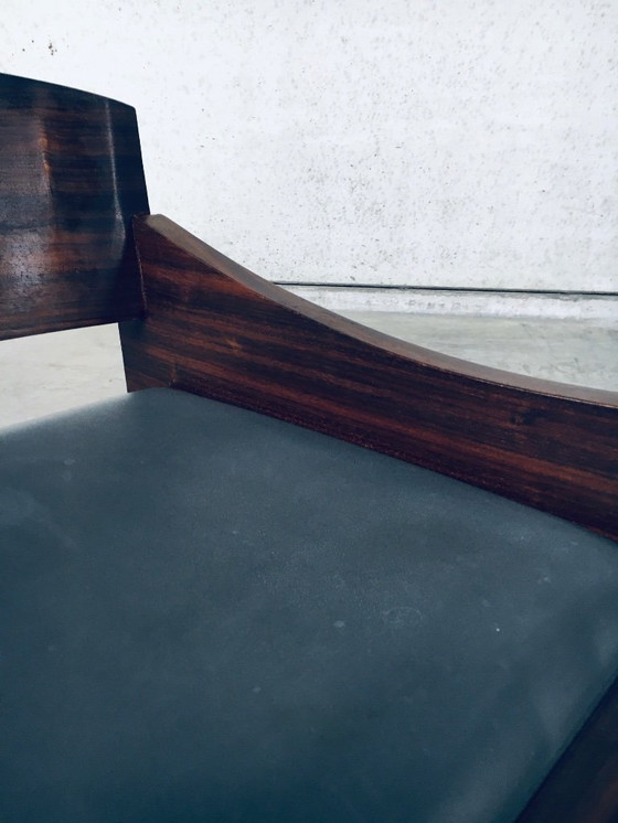 Image 1 of Sedia laterale in palissandro di design brasiliano moderno di metà secolo, anni '50