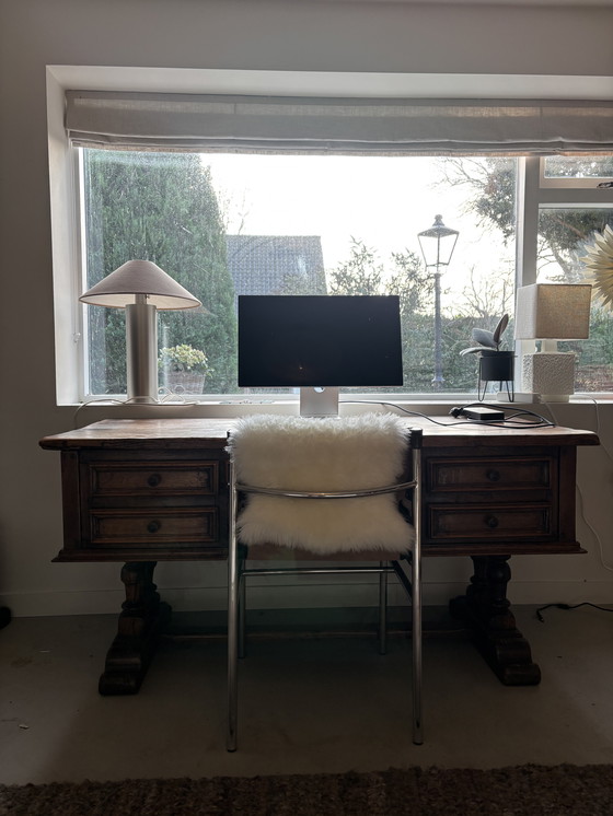 Image 1 of Oude (antieke) houten Frans ufficio 