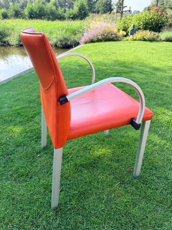 6x Leolux Myto 103 Eetkamerstoelen – Leather (photo 3 of 5)