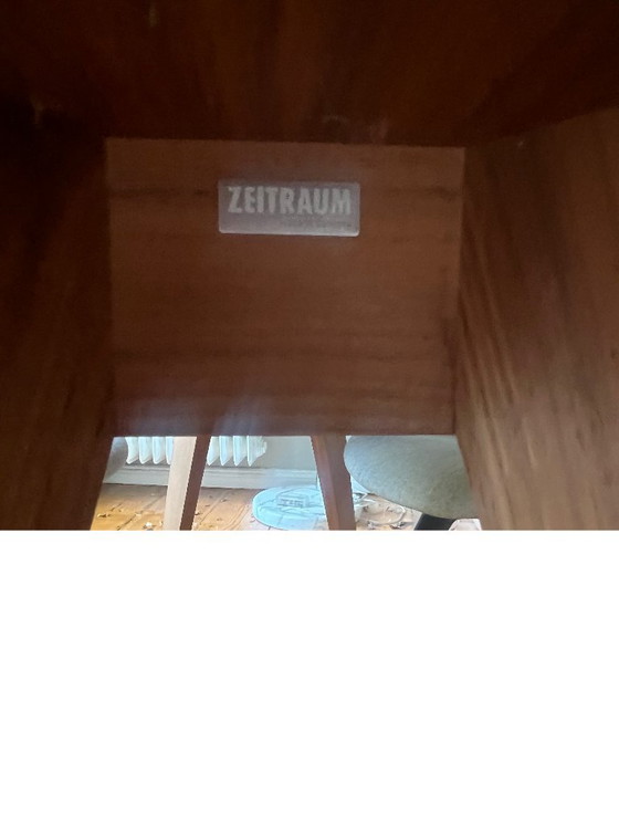 Original ZEITRAUM CENA dining table, oval, 1.80m long. Solid American walnut, naturally oiled. – Wood (photo 6 of 6)
