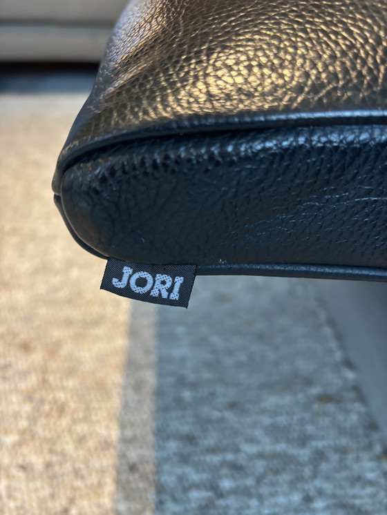 Image 1 of 2 zwart leren JORI fauteuils