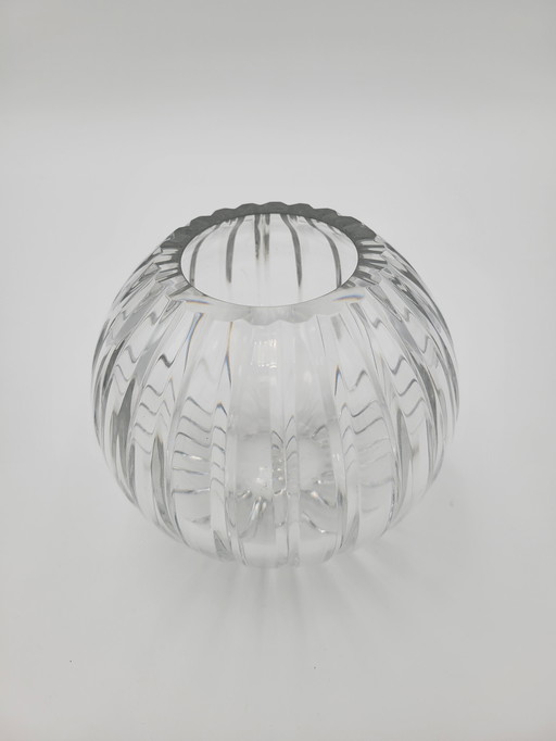 Vase Boule En Cristal