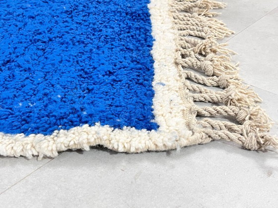 Image 1 of Einfacher marokkanischer Wollteppich, 200 cm x 300 cm