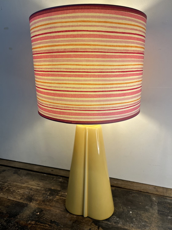 Image 1 of Vintage Koraldec Keramische Tafel Lamp