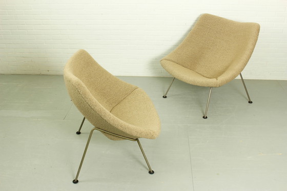 Image 1 of Ensemble de chaises Oyster Vintage par Pierre Paulin pour Artifort, 1960S