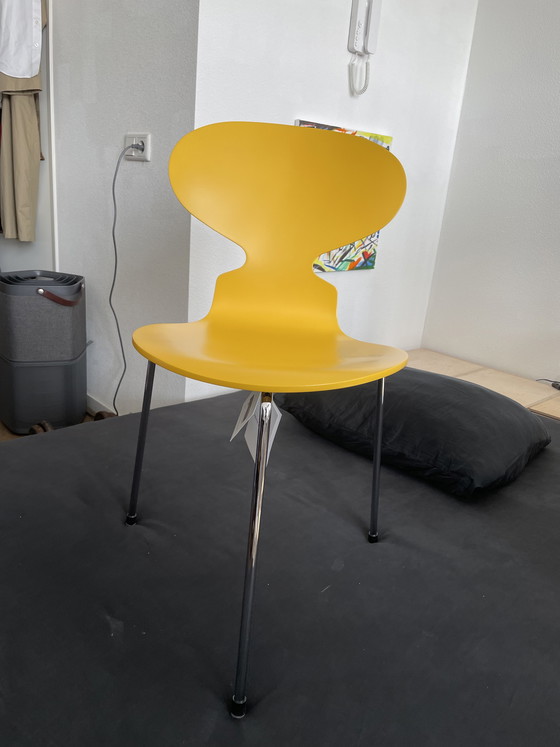Image 1 of Fritz Hansen Ant Stoel Geel