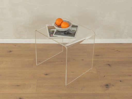 Table d'appoint en verre acrylique, 1960