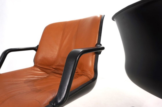 Image 1 of Juego de dos sillas de oficina Fröscher de Burkhard Vogtherr, 1970