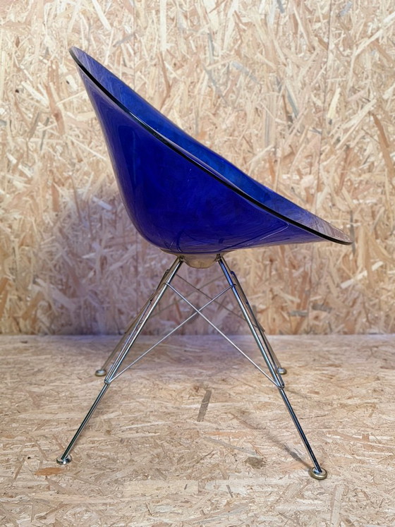 2 X Kartell Ero|S|ontwerper Philippe Starck – Eetkamerstoelen, Chrome, Modern (photo 22 of 28)