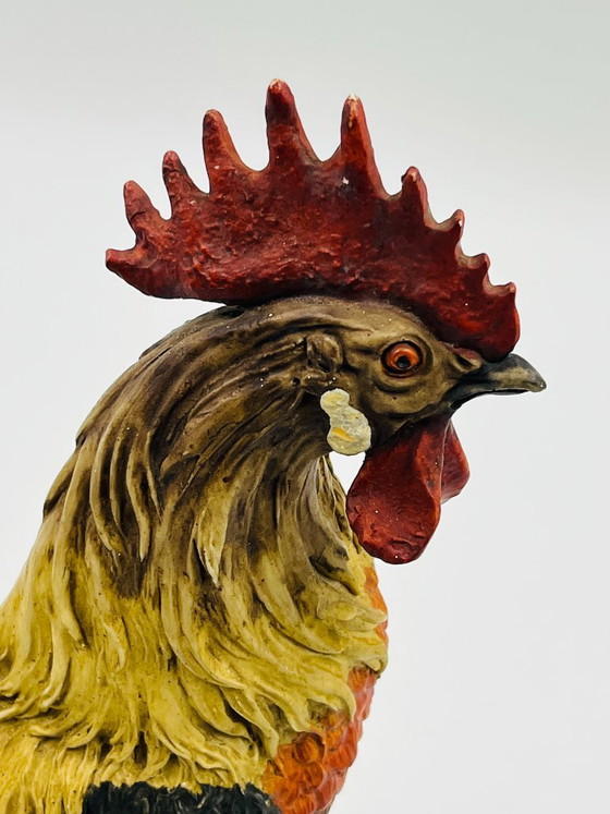 Escultura Gallo en polvo de alabastro Giuseppe Armani, Guiseppe Armani, Objetos decorativos, Cerámica, Madera (foto 7 de 14)
