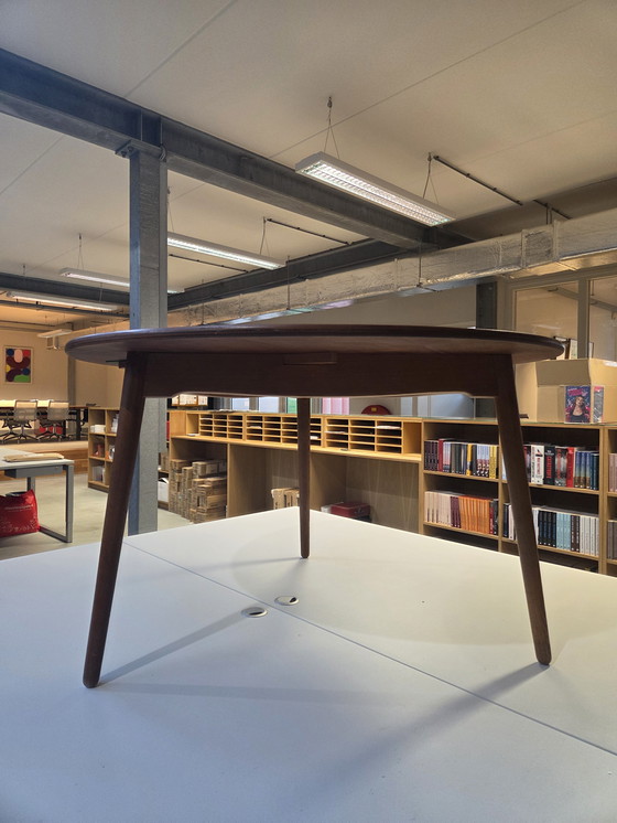 Image 1 of 4 sillas de comedor Hans Wegner 'HEART' -4103- más mesa de origen