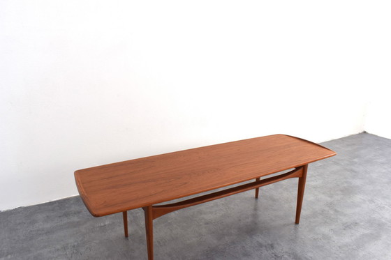Image 1 of Table basse en teck du Mid Century par Tove Kindt-Larsen pour France & Søn / France & Daverkosen, années 1960