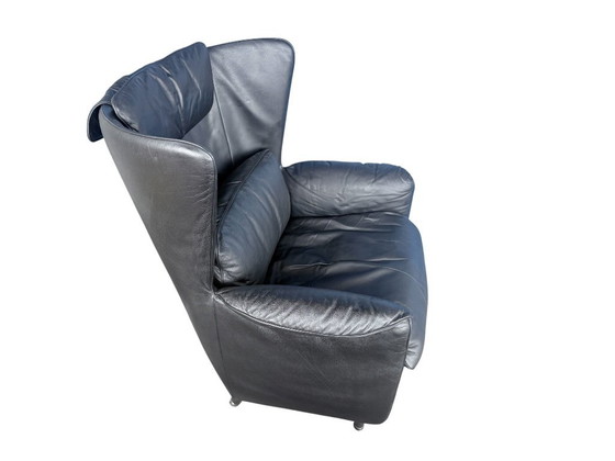 Image 1 of Set aus DS-23 Lounge-Sessel und Hocker von de Sede, 1988