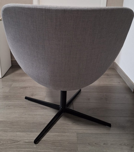 Lapalma Auki S113 and Kipu D02 in fabric, Swivel chairs, Textile, Grey, Modern (photo 11 of 11)