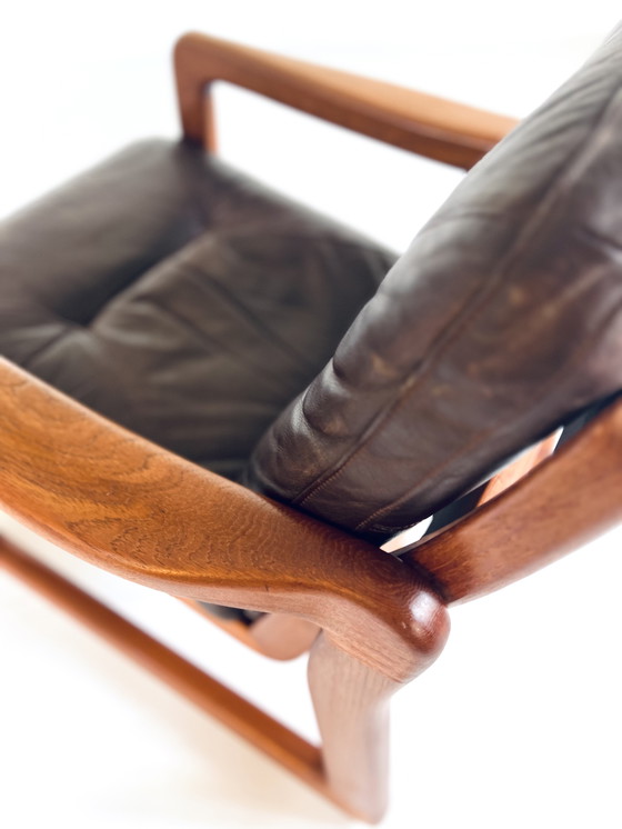 Image 1 of Set van 2 vintage fauteuils, EMC Furniture ‘70