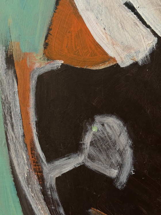 Image 1 of Patricia Pelsener (1956) - a figure with a dog, 1980s