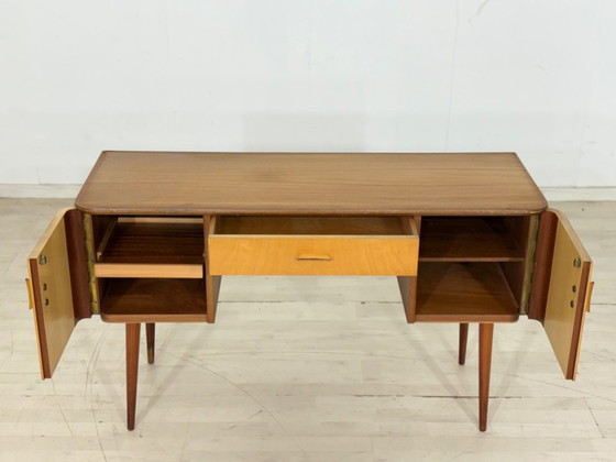 Image 1 of Vintage bureau, ladekast, kaptafel, damesbureau, tafel