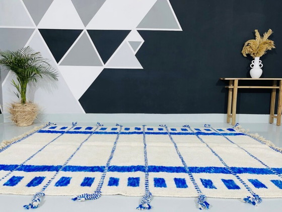 Image 1 of Tapis marocain artisanal en laine 350cmx200cm