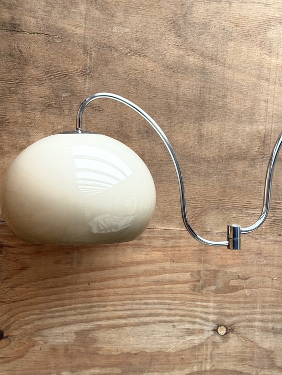 Image 1 of Lampada da parete a doppio arco Dijkstra – Mid Century Modern Space Age Vintage anni '70