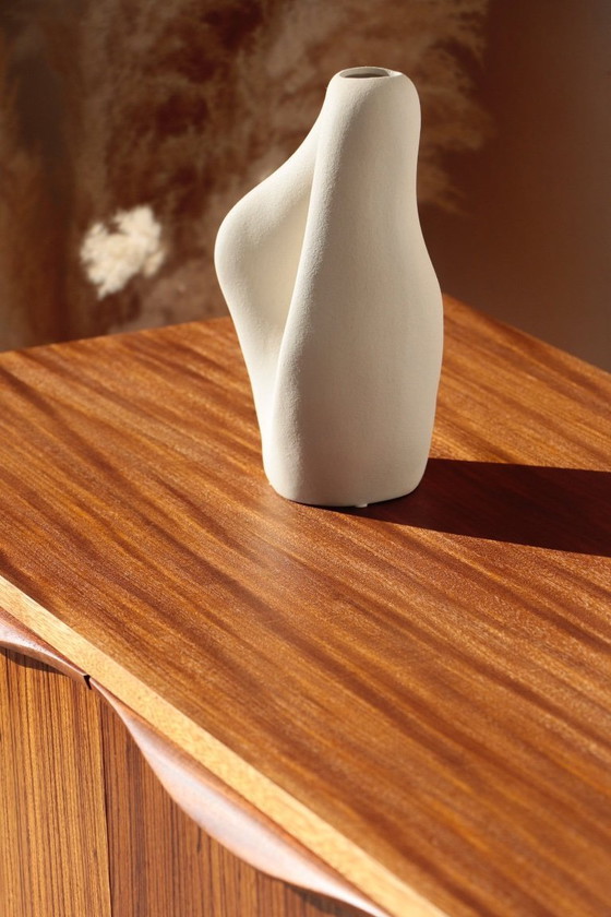 Image 1 of Credenza vintage in teak e zebrano – Elliots of Newbury, anni '60