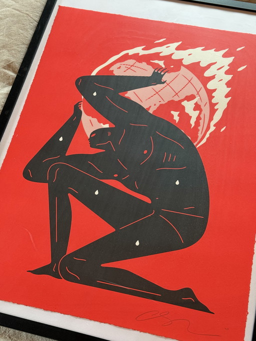Cleon Peterson print “World on Fire”