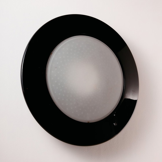 Image 1 of MK10347 Plafondlamp van metaal en glas