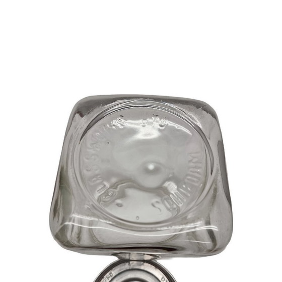 Image 1 of Antiguo tarro de tabaco de cristal Nozon, década de 1940/1950