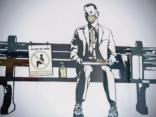 Icono de confianza - Caja de bombones Edición Oro - Litografía enmarcada del artista