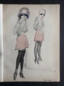 Kees Van Dongen Croquis 1925