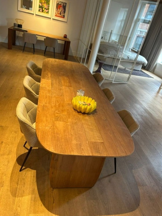 Image 1 of 8 dining chairs