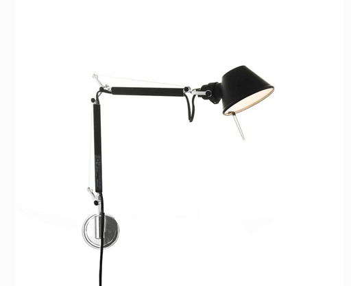 Lampada da tavolo Tolomeo micro nera