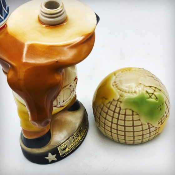 Image 1 of Keramische karaf in de vorm van een superhelden-ezel van Jim Beam, VS, jaren 80.