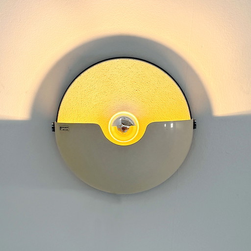 Mezzanotte Wall Light from Guzzini, 1970s