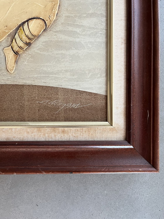 Set of 2 Framed, Signed, Joyce Royal Paintings – Paintings & Drawings, Canvas (photo 5 of 6)