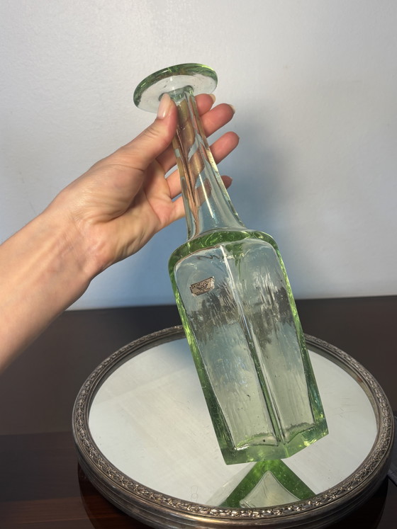 Vase Saint Louis Reproduction of Antique Glass for Louvre – Glass & Decanter, Crystal (photo 13 of 15)