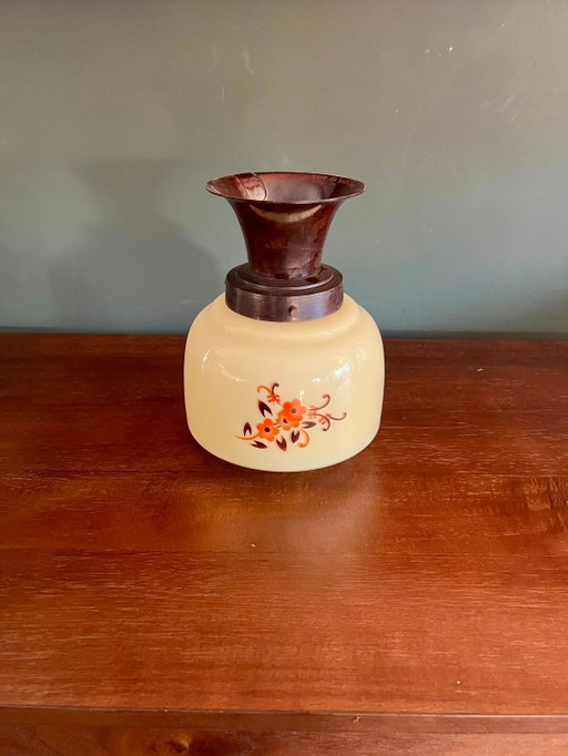 Rarity! Vintage German Mid-Century Ceiling Light. This wall/ceiling light was produced by HoSo (Hoffmeister & Sohn).