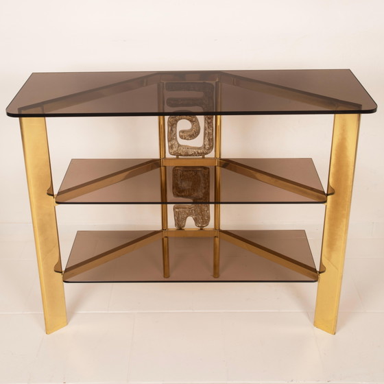 Console Nikol di Luciano Frigerio per Frigerio di Desio – Brass (photo 5 of 19)