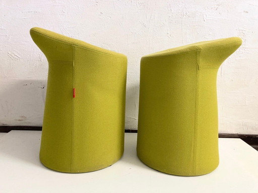 2 tabourets modèle Lilla Design Patrick Norguet pour Artifort