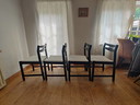 4 sedie da tavolo da pranzo vintage!