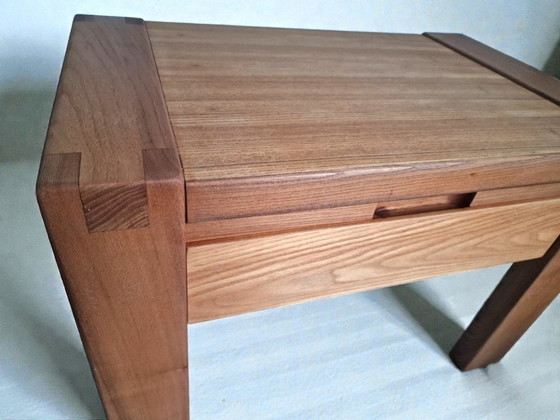 Image 1 of Elm Monopoly Style Bedside Table Regain