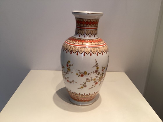 Vaso di Francesco Guariano con motivo pavone. – Vasi, Porcellana (photo 2 of 5)