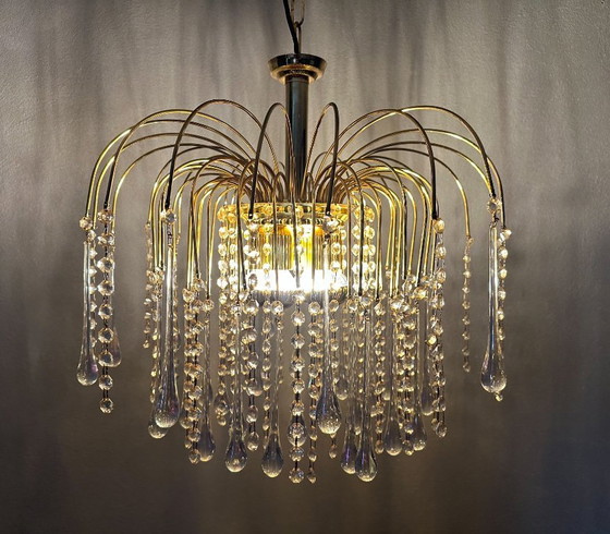 Image 1 of Vintage teardrop chandelier