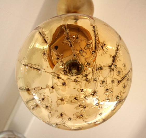 Image 1 of Hängeleuchte von La Murrina mit Markenzeichen, Italien 70er Jahre