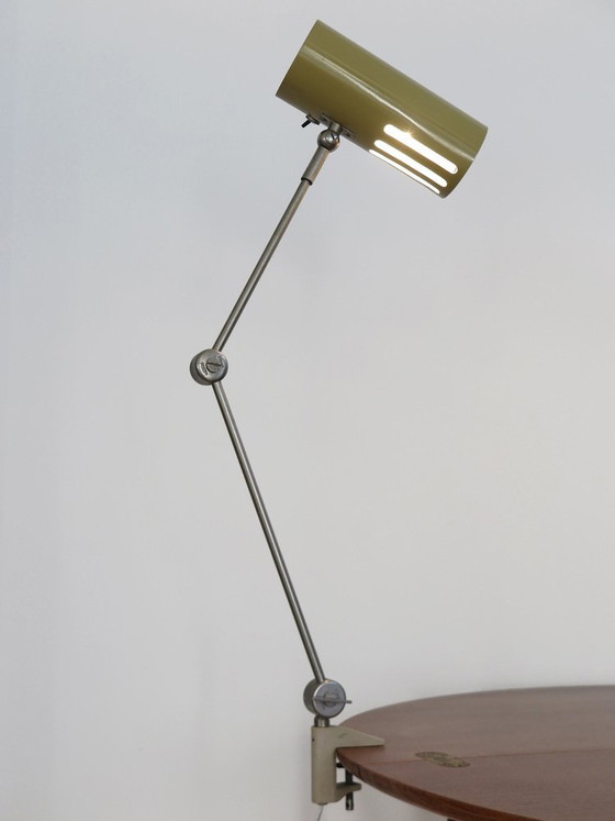 Clamp Table lamp by Stilnovo, Italy, 1950s (photo 9 of 24)