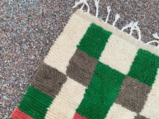 Image 1 of Tapis marocain artisanal en laine  250cmx150cm